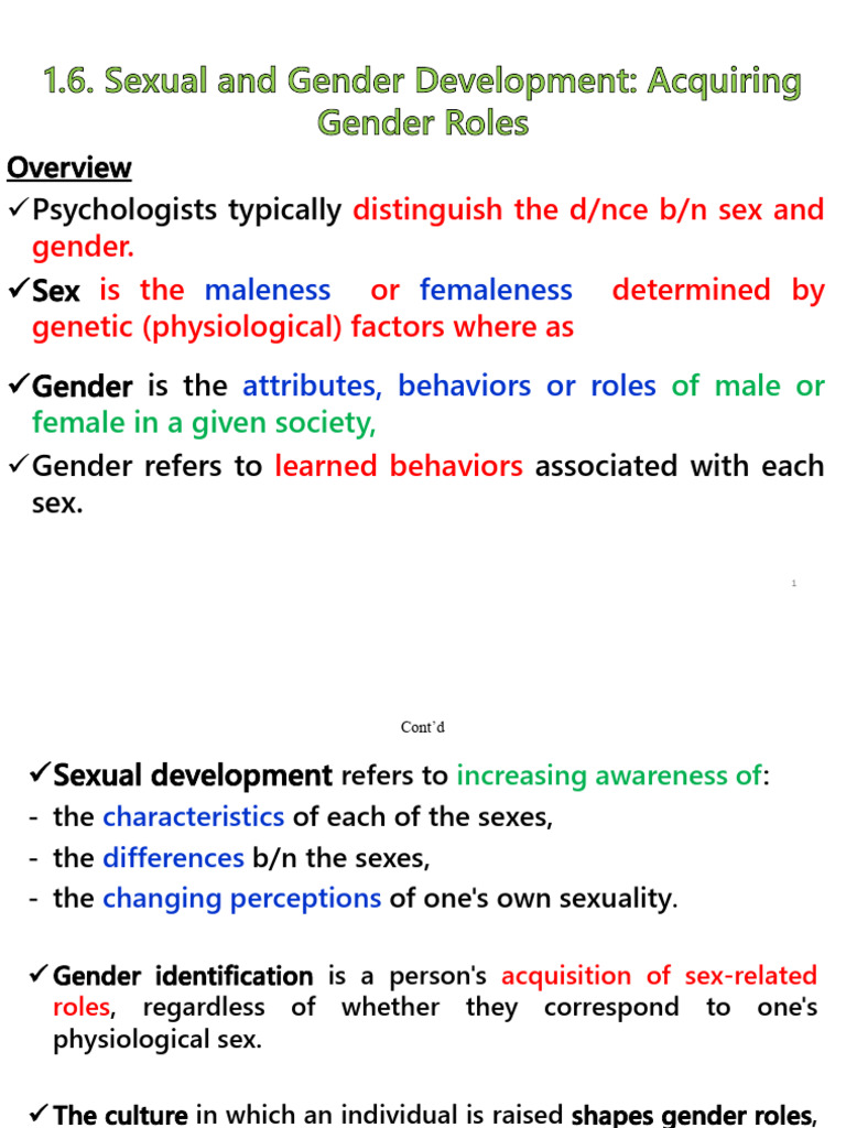 Understanding Gender Stereotypes | PDF | Gender | Gender Studies