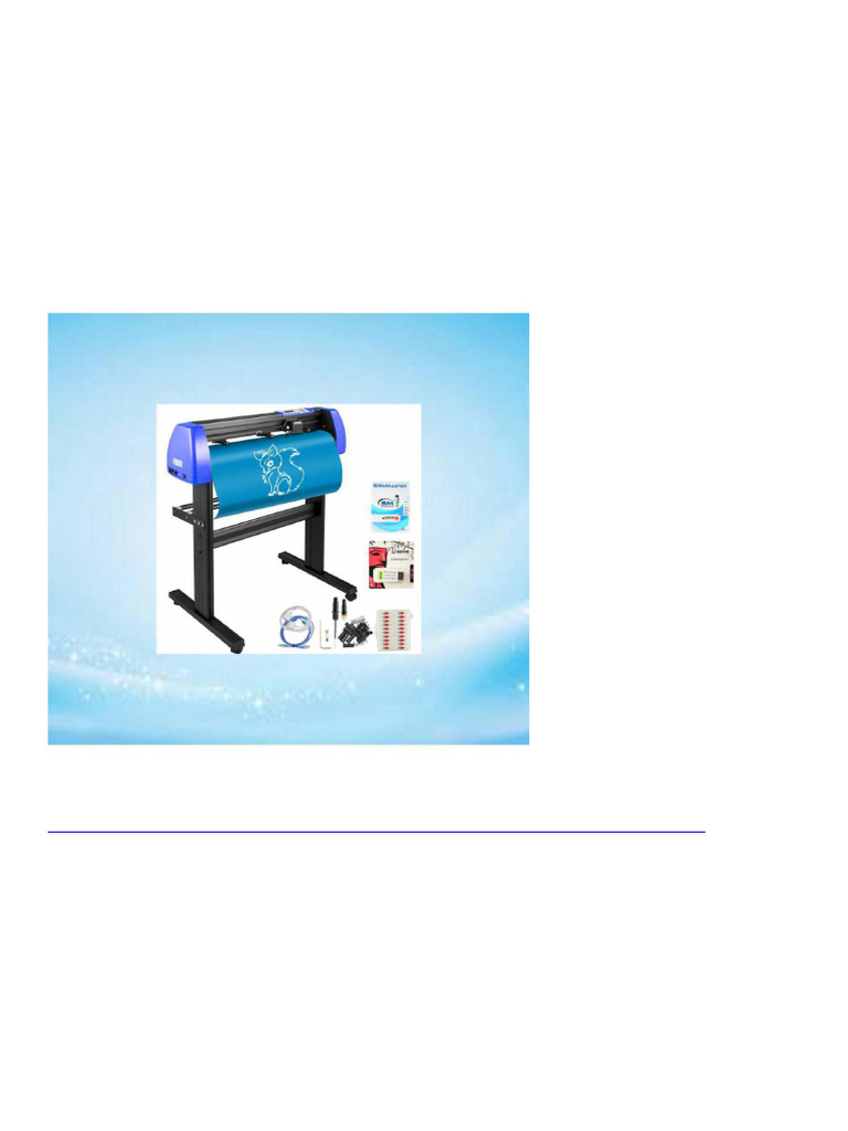 1951 VEVOR Vinyl Cutting Plotter 870 MM Professional Plotter Black and ...