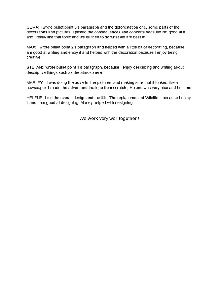 Group Work | PDF