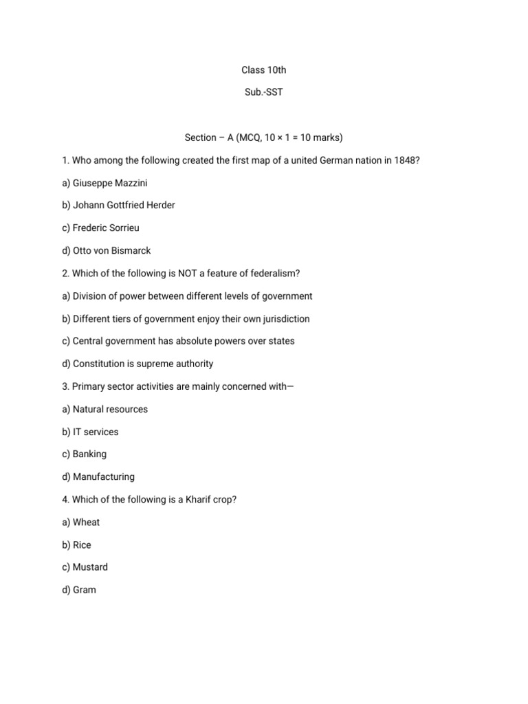 Class 10th SST PP Pt2 | PDF