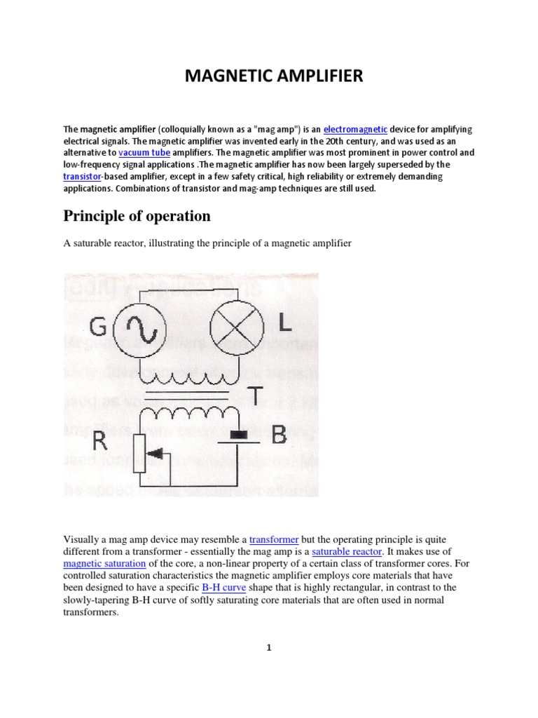 Amplifier PDF Amplifier Components