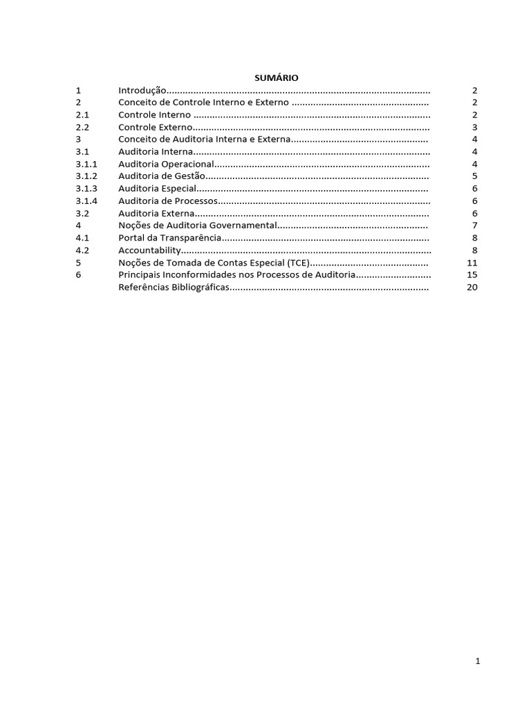 Controle e Auditoria na Gestão Pública | PDF | Contabilidade ...