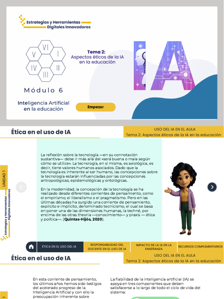 Ética de la IA en la Educación | PDF | Inteligencia artificial ...