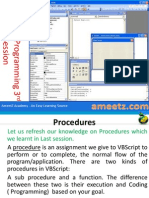 E-Learning Excel VBA Programming Lesson 3