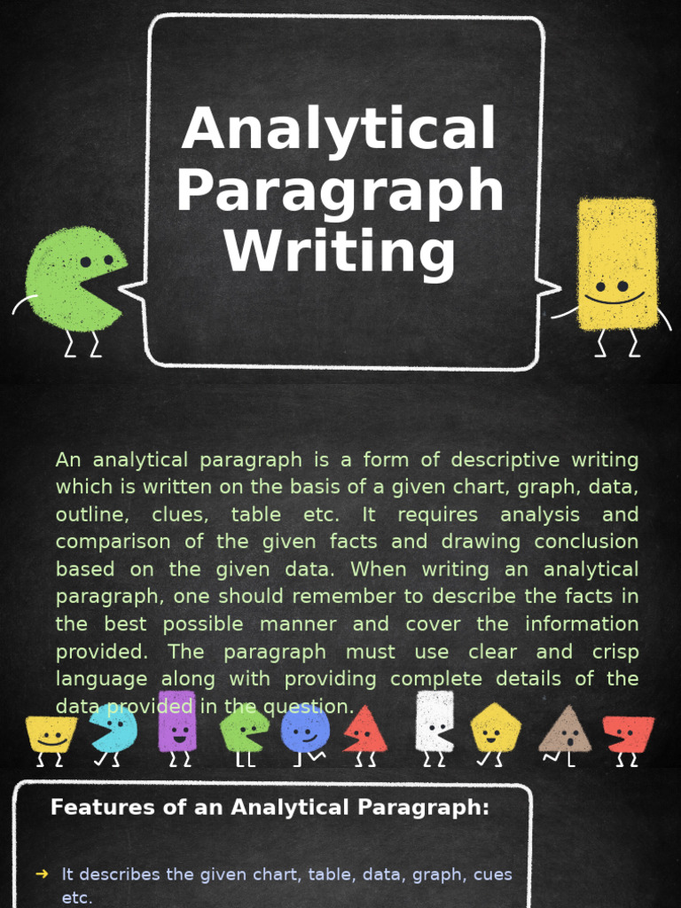 How to Write an Analytical Paragraph | PDF | Data