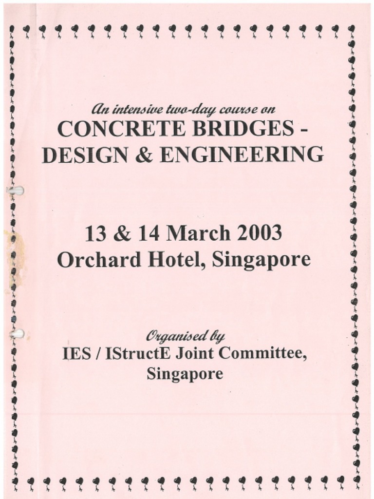 Concrete Bridges-Design & Engineering | PDF