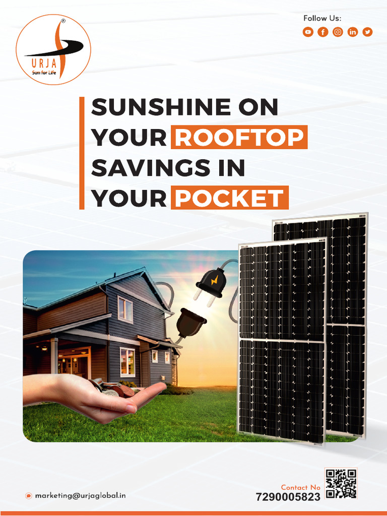 Urja Global: Renewable Energy Solutions | PDF | Solar Power | Energy ...