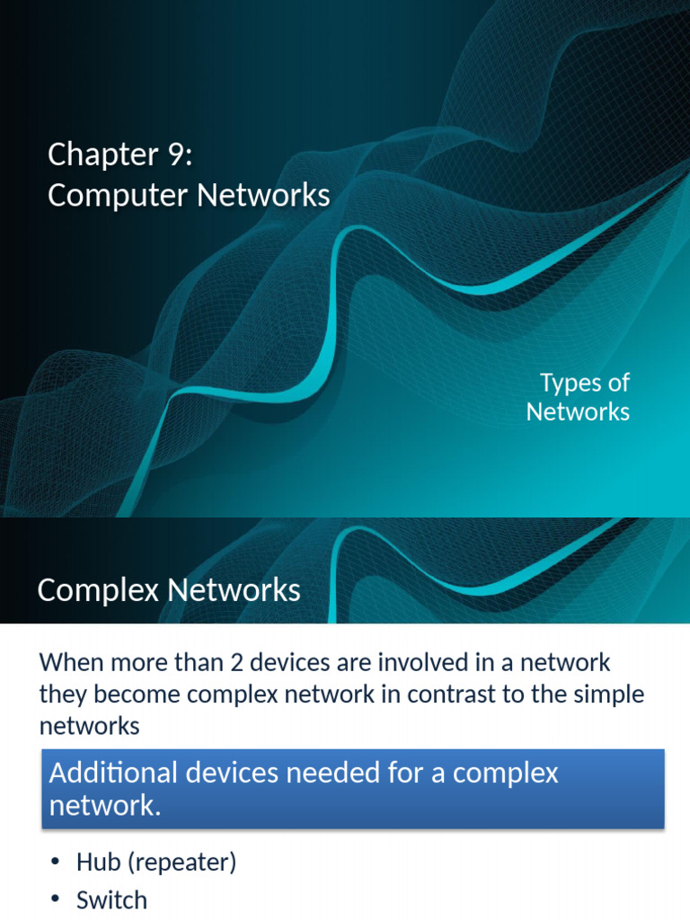 Ch9Types of Netwroks3 | PDF | Network Topology | Computer Network