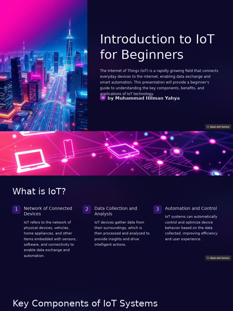 Introduction To IoT For Beginners | PDF | Internet Of Things | Computer ...