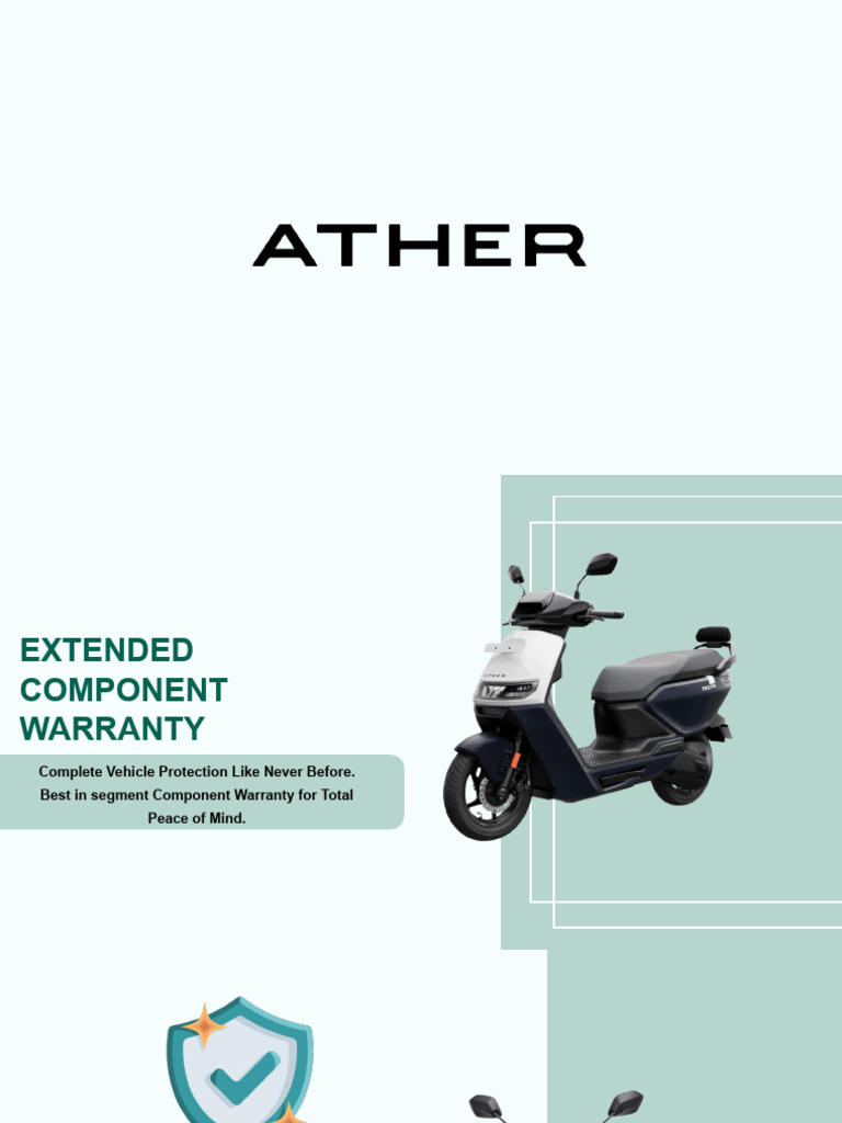Extended Component Warranty Overview | PDF | Motor Vehicle | Transport