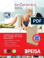 Radiador Cerámico Pietra Eficiente 40W