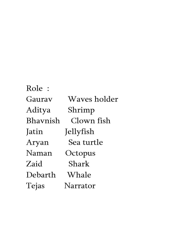 Sea Creatures Debate for King | PDF | Zoology
