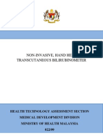 Non-Invasive Handheld Trans Cutaneous Bilirubinometer-Final