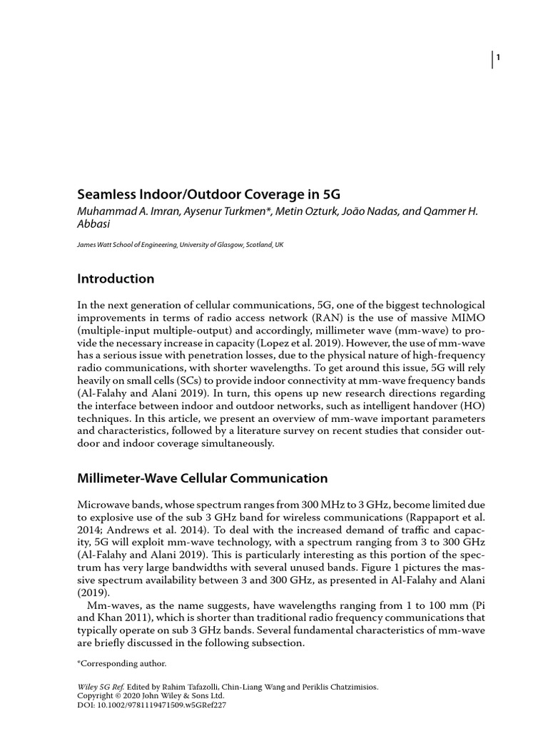 Iolite Femto: 5G Indoor/Outdoor Solutions | PDF | Extremely High ...