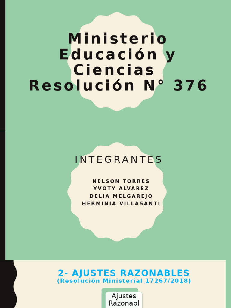 Ajustes Razonables en Educación Inclusiva | PDF | Plan de estudios ...