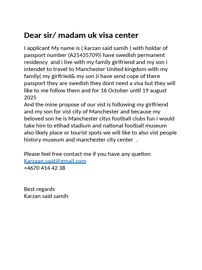 Dear Sir | PDF