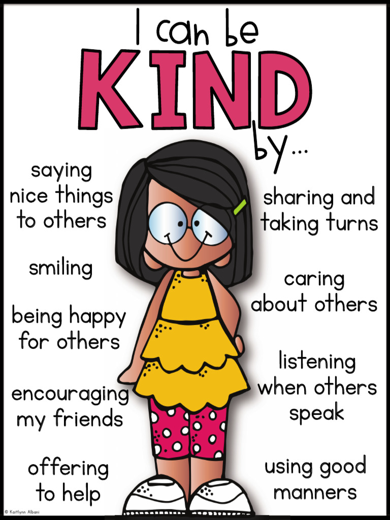 FREEClassroomCharacterExpectationsBeingKINDPoster 1 | PDF