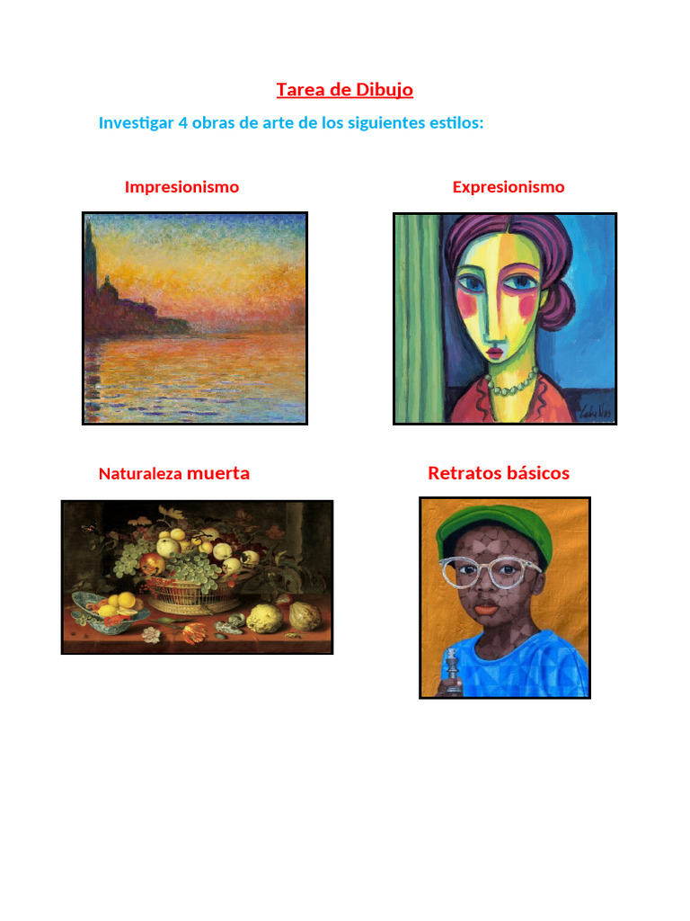 Tarea de Dibujo | PDF