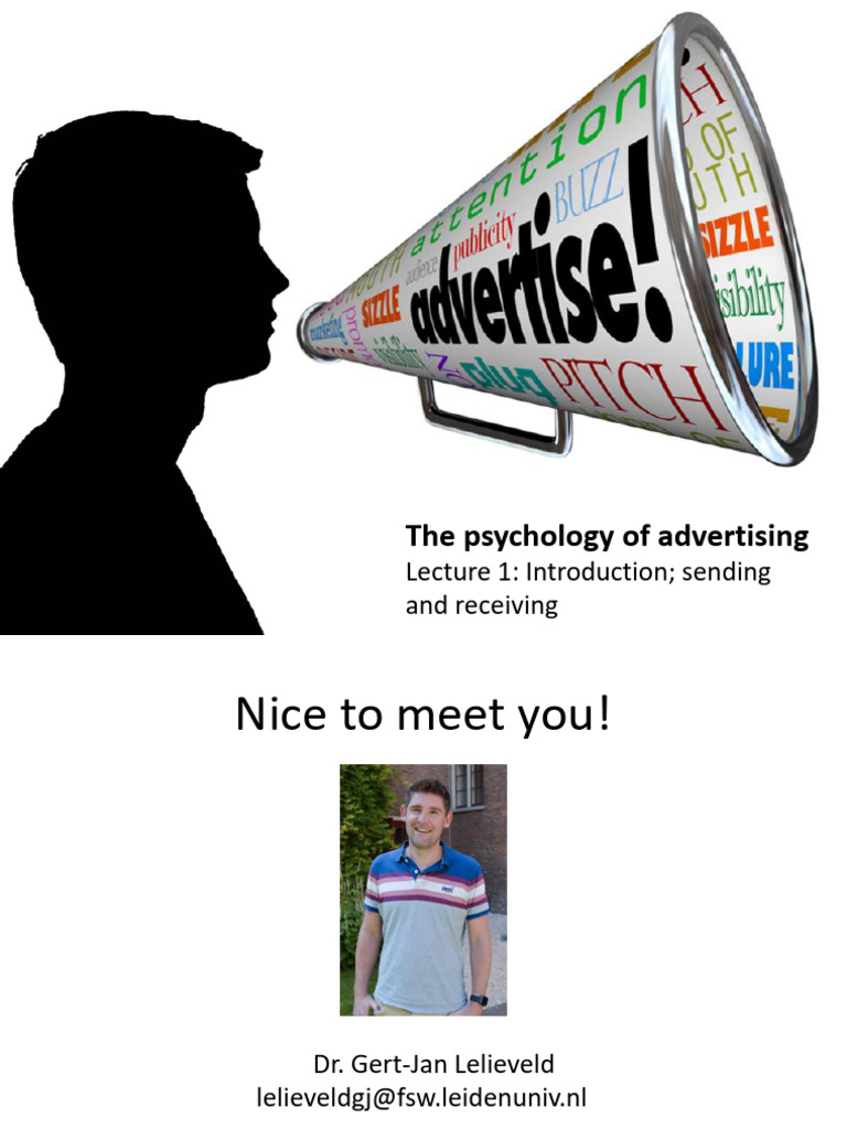 Understanding Advertising Psychology | PDF | Attention | Mental Processes