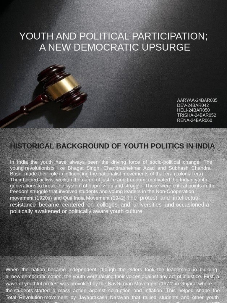 Youth Empowerment in Indian Politics | PDF