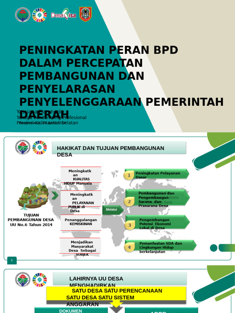 26-04-24 Peningkatan Peran BPD Dalam Percepatan Pembangunan Dan ...