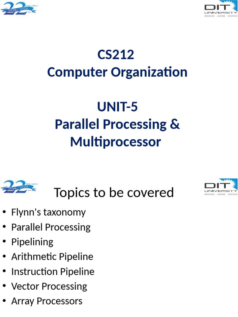 Parallel Processing and Multiprocessor Concepts | PDF | Parallel ...