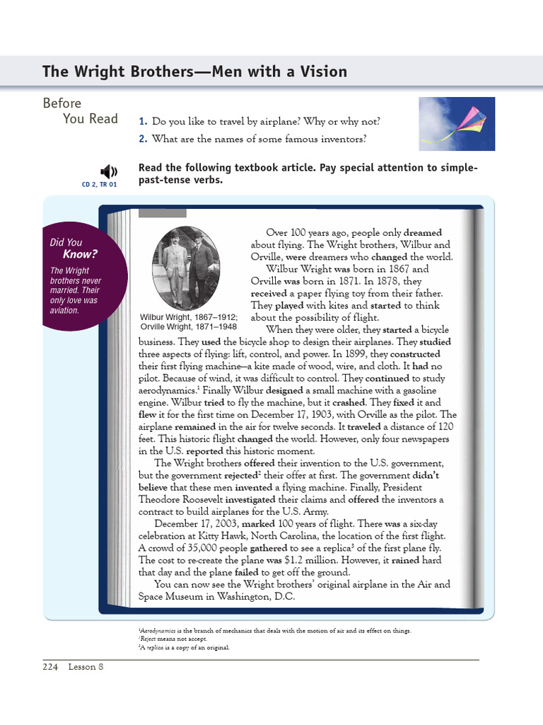 Wright Brothers: Pioneers of Flight | PDF | Wright Brothers ...