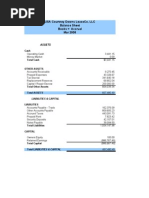 Usa Courtney Downs Leaseco, LLC Balance Sheet Books Accrual Mar 2008