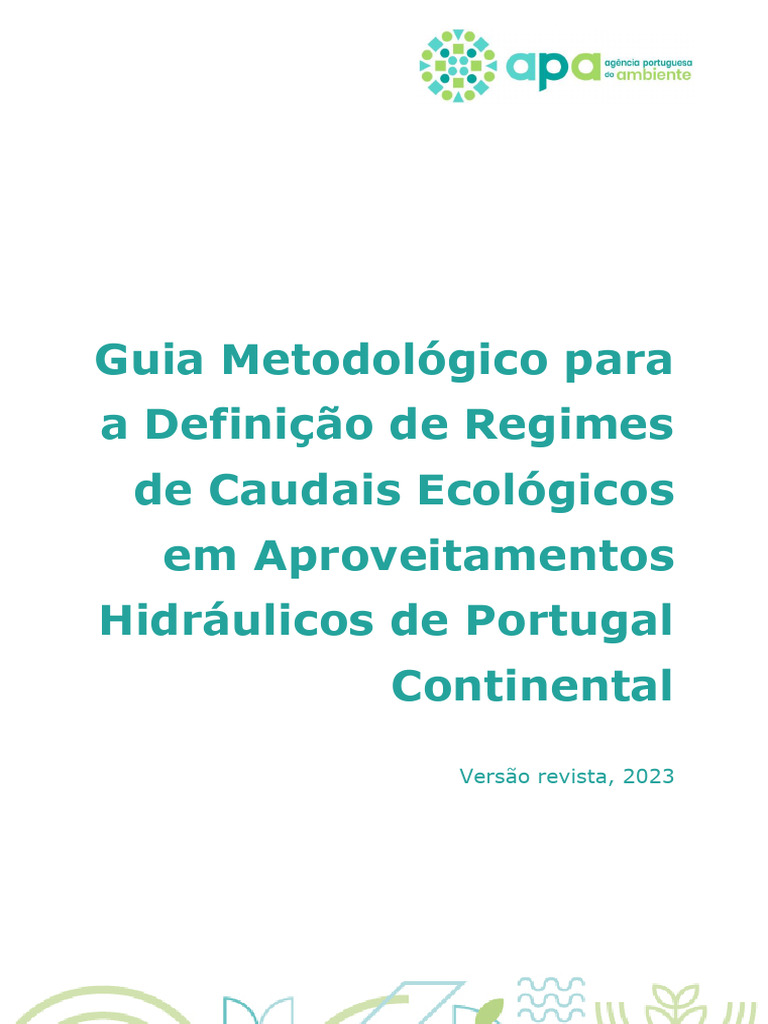 Definição de Caudais Ecológicos em Portugal | PDF | Hidrologia | Ecologia