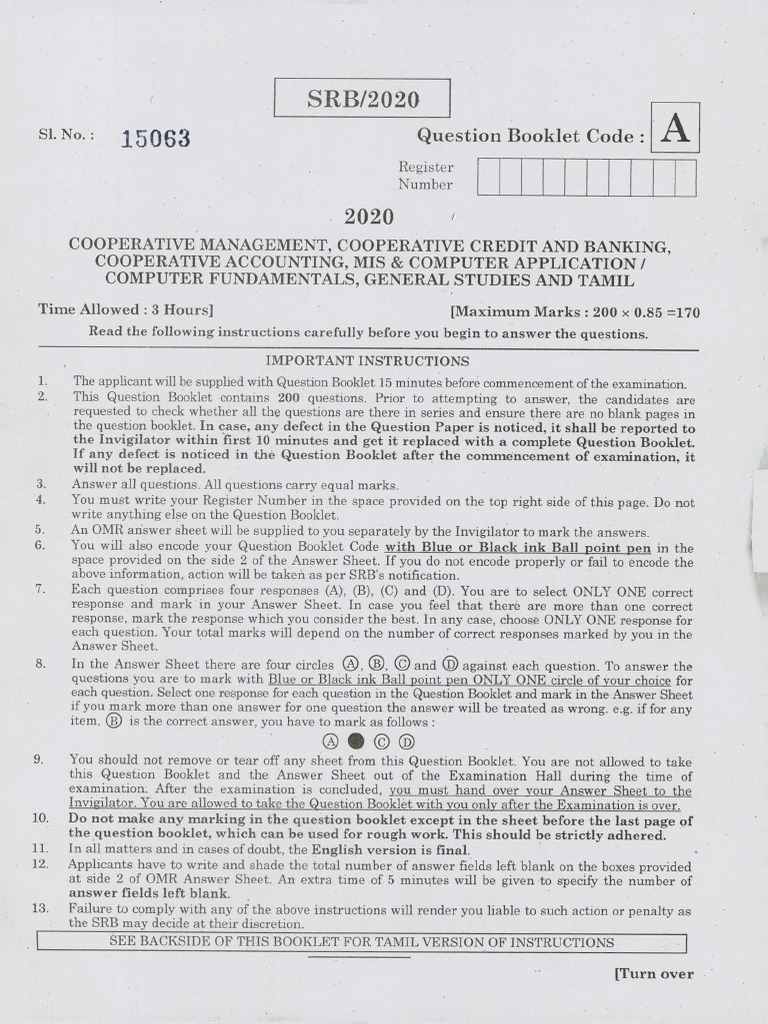 SRB 2020 | PDF