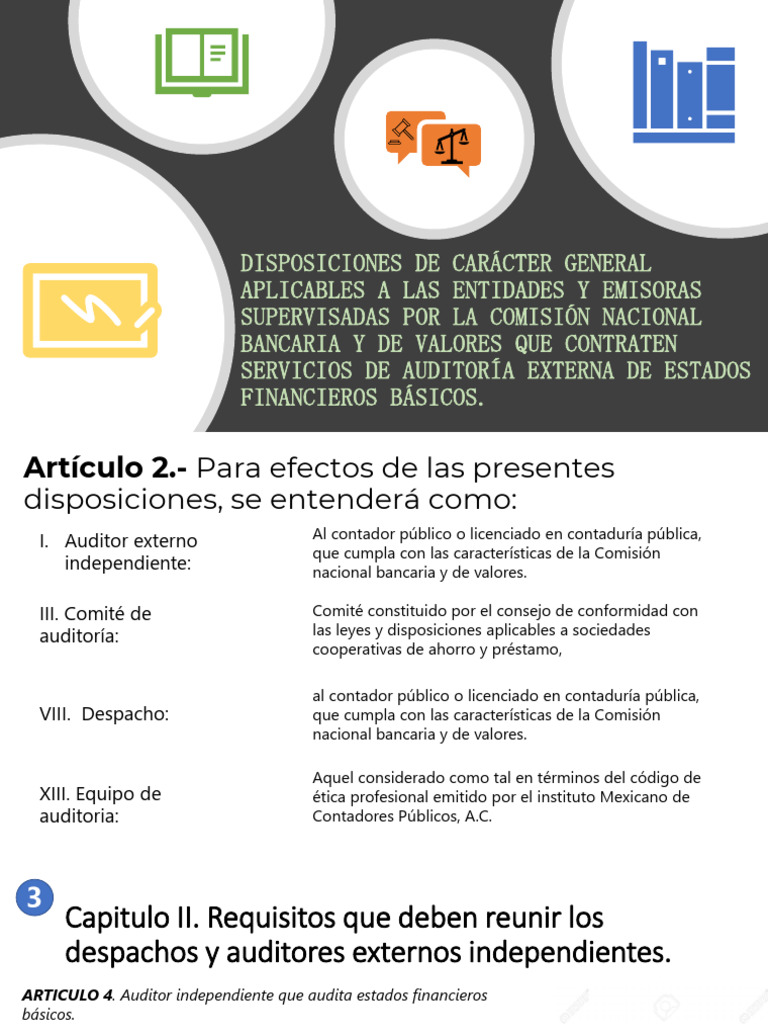 Requisitos para Auditores Externos en Cuae | PDF | Auditoría | Contador
