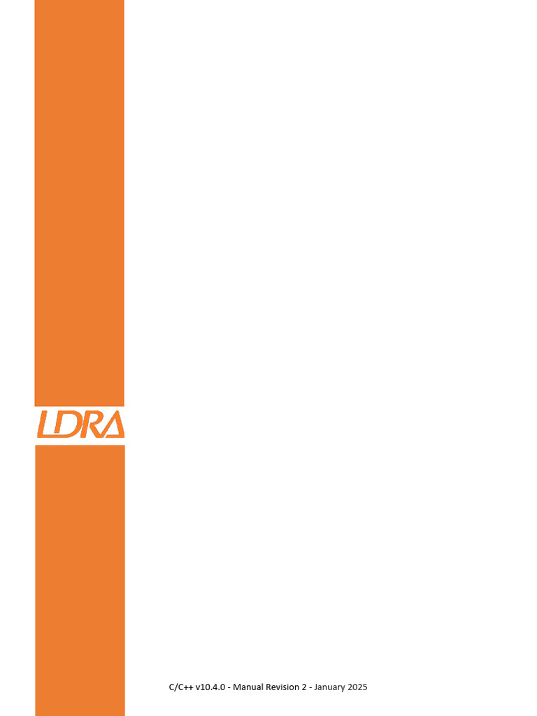 LDRA Exclude | PDF | Integer (Computer Science) | C++