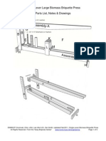 Single Lever Large Biomass Briquette Press