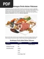 Download Daftar Kandungan Purin Dalam Makanan by dyah_tunjungsari SN92087373 doc pdf