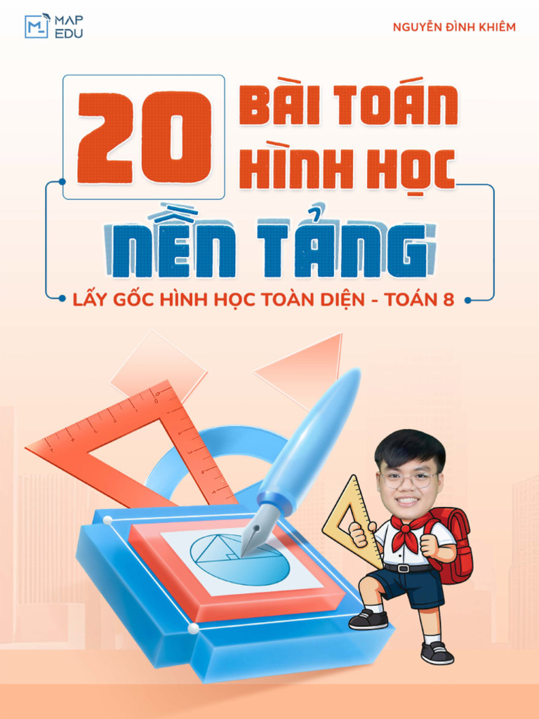 20 Bài Toán Hình Học Nền Tảng - Toán 8 | PDF