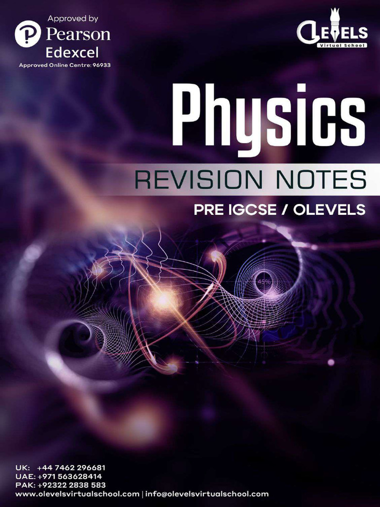 IGCSE Physics Forces and Motion Guide | PDF | Force | Weight