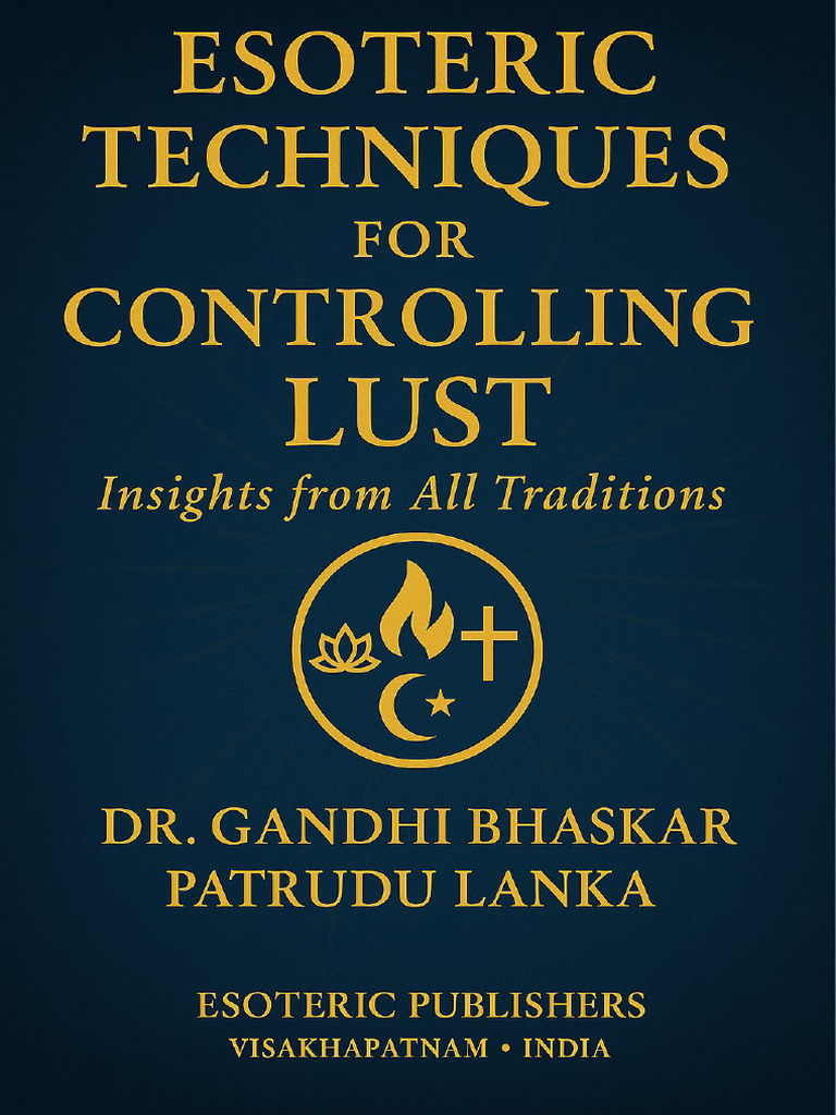 Mastering Lust: Esoteric Techniques | PDF | Sufism | Meditation