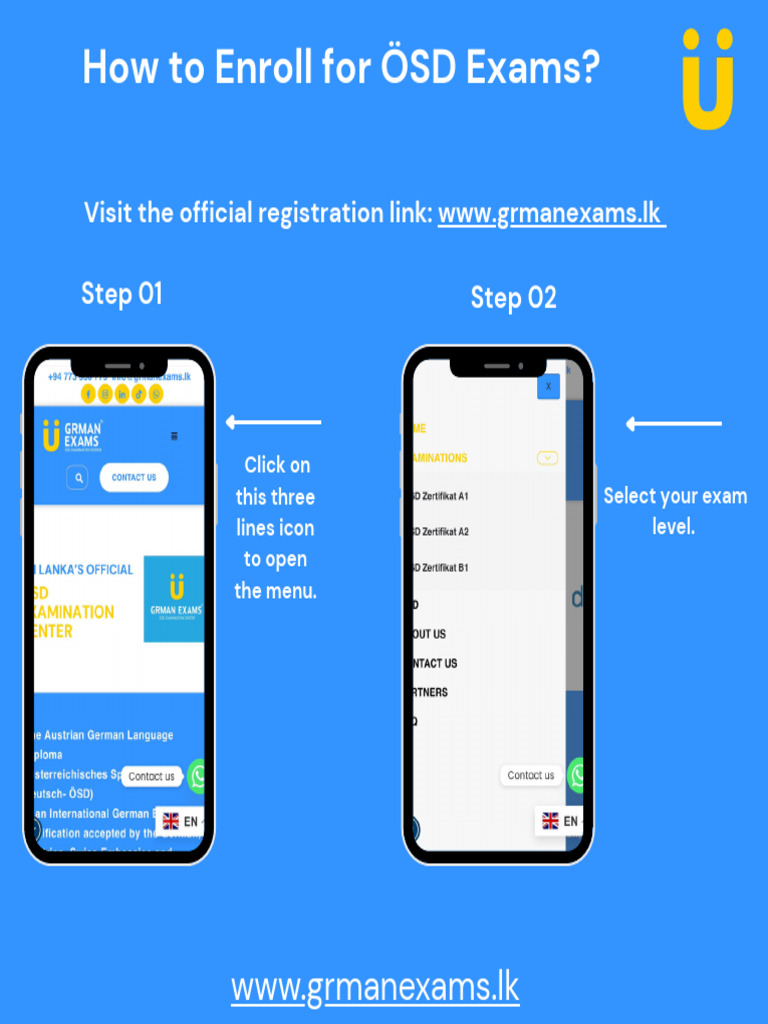 ÖSD Exam Enrollment Guide | PDF