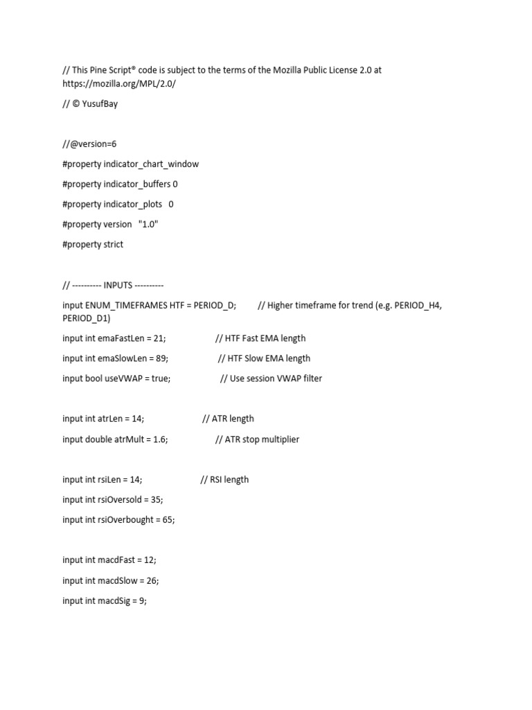 GWT Edge Trading Indicator Script | PDF | Computer Programming ...