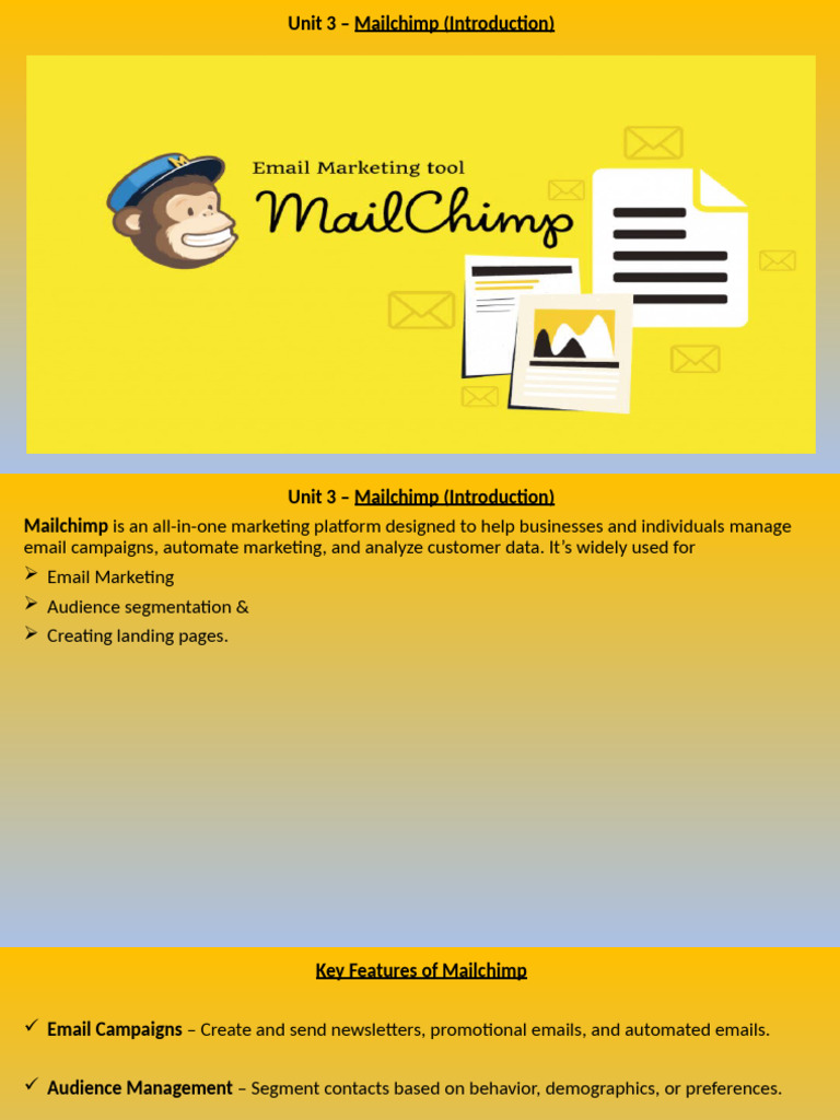 Setting Up Mailchimp Welcome Emails | PDF | Computing | Information ...