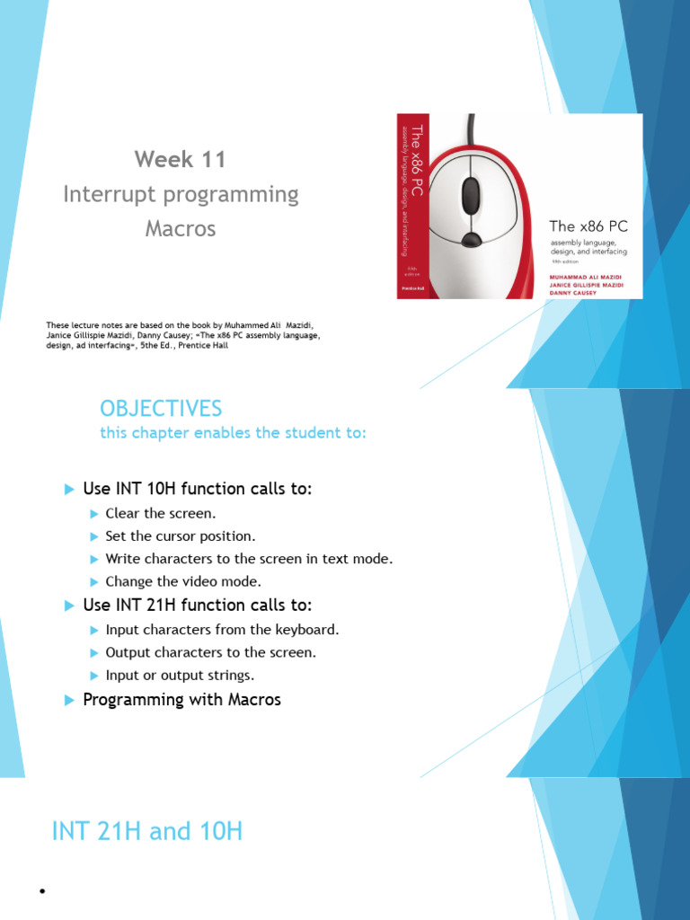 CE 302 Lecture Slides Week 11 | PDF | Computing | Computer Architecture