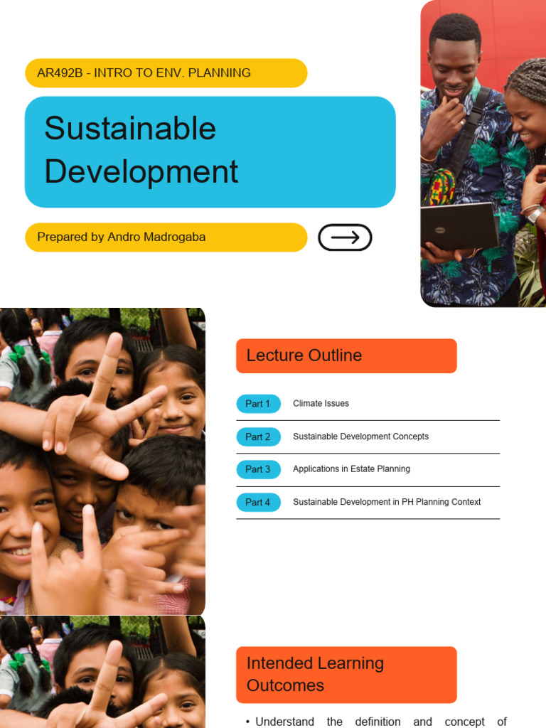 Sustainable Development Concepts Overview | PDF | Sustainability ...