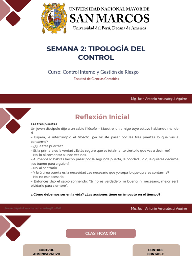 Tipología del Control Interno y Riesgo | PDF | Contabilidad