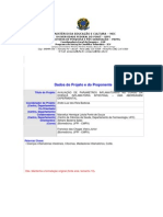 Modelo de Projeto ICV - UFPI. 2010