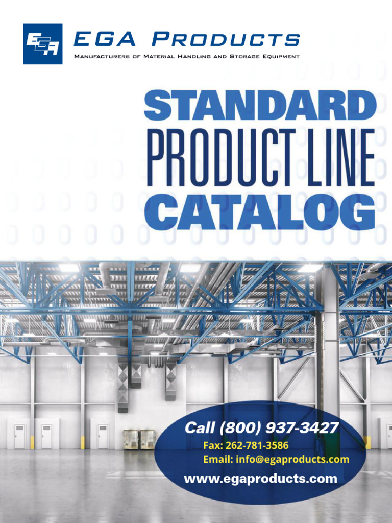 EGA Products: Industrial Ladders & Solutions | PDF | Cargo