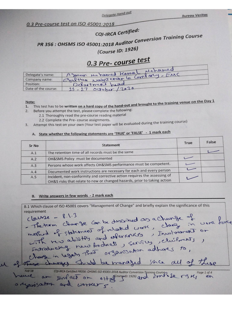 Iso Test | PDF