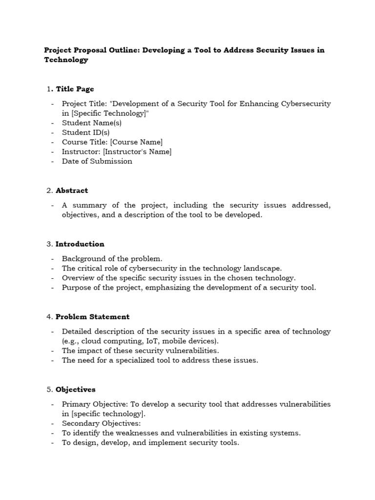 Degree Project Proposal Outline | PDF | Software Testing | Computer ...