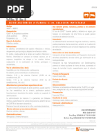 Ficha Técnica de BinCaf: Uso y Precauciones | PDF | Medicamentos con receta