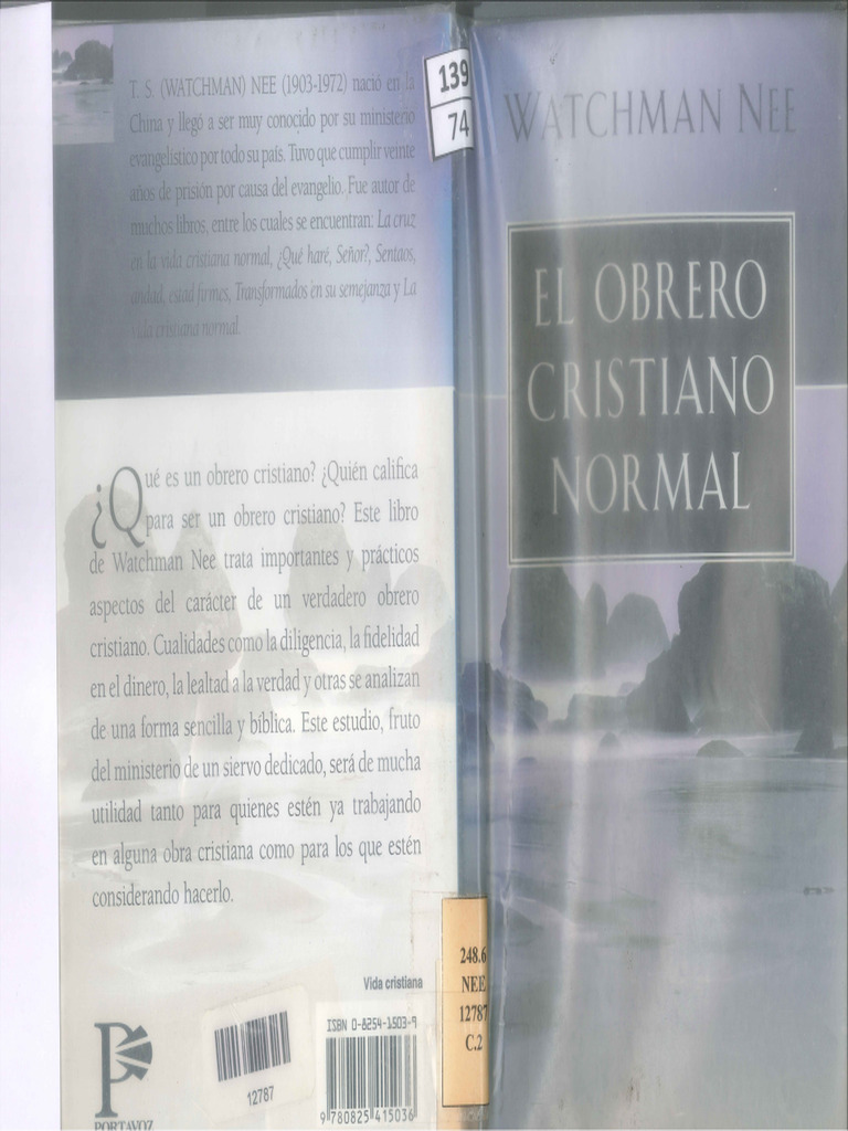 El Obrero Cristiano Normal Watchman Nee | PDF