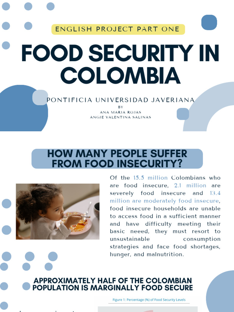 Food Insecurity Crisis in Colombia | PDF | Food Security | Malnutrition